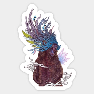 Journeying Spirit (Bear) Sticker